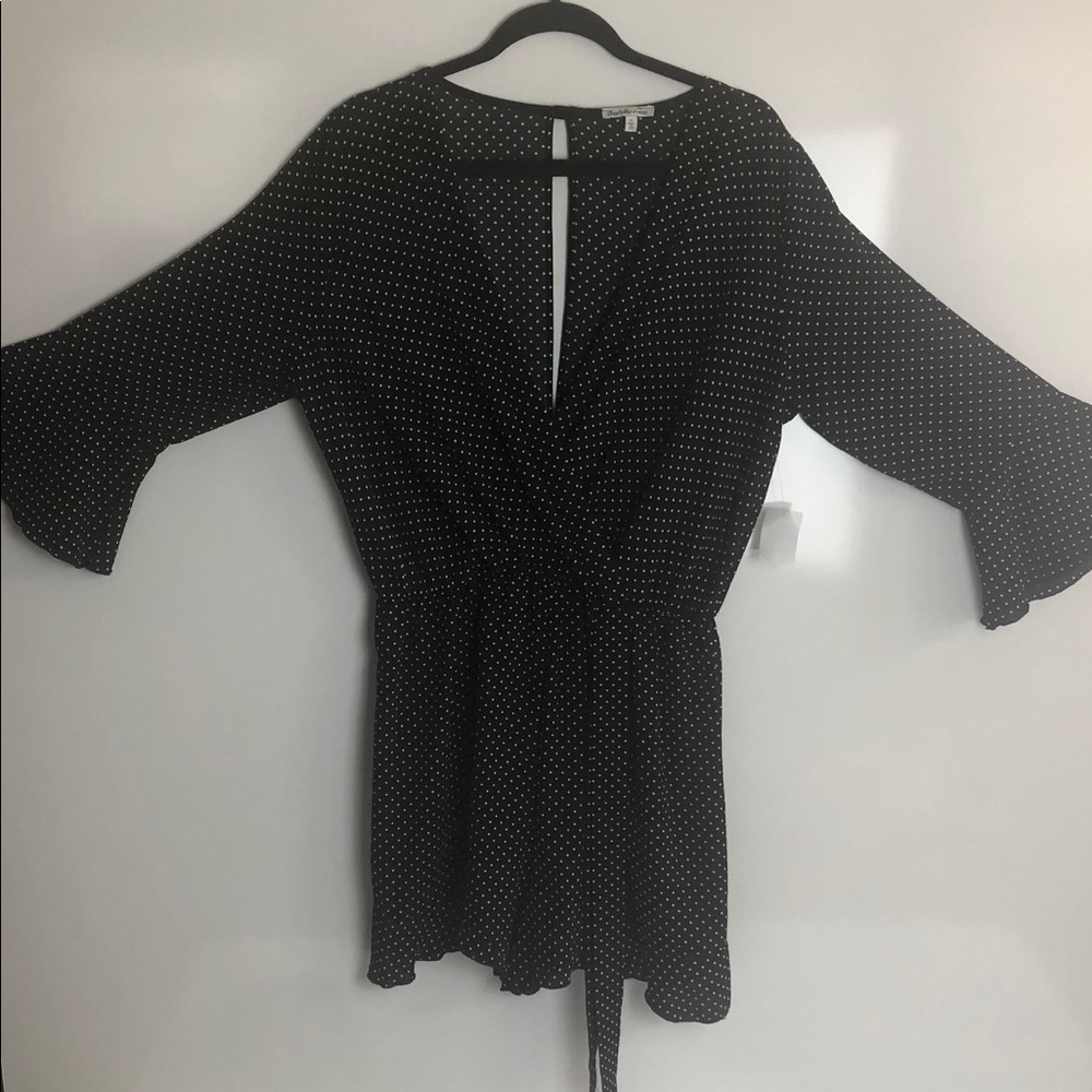 NWT Charlotte Russe polka dot jumpsuit sz XL